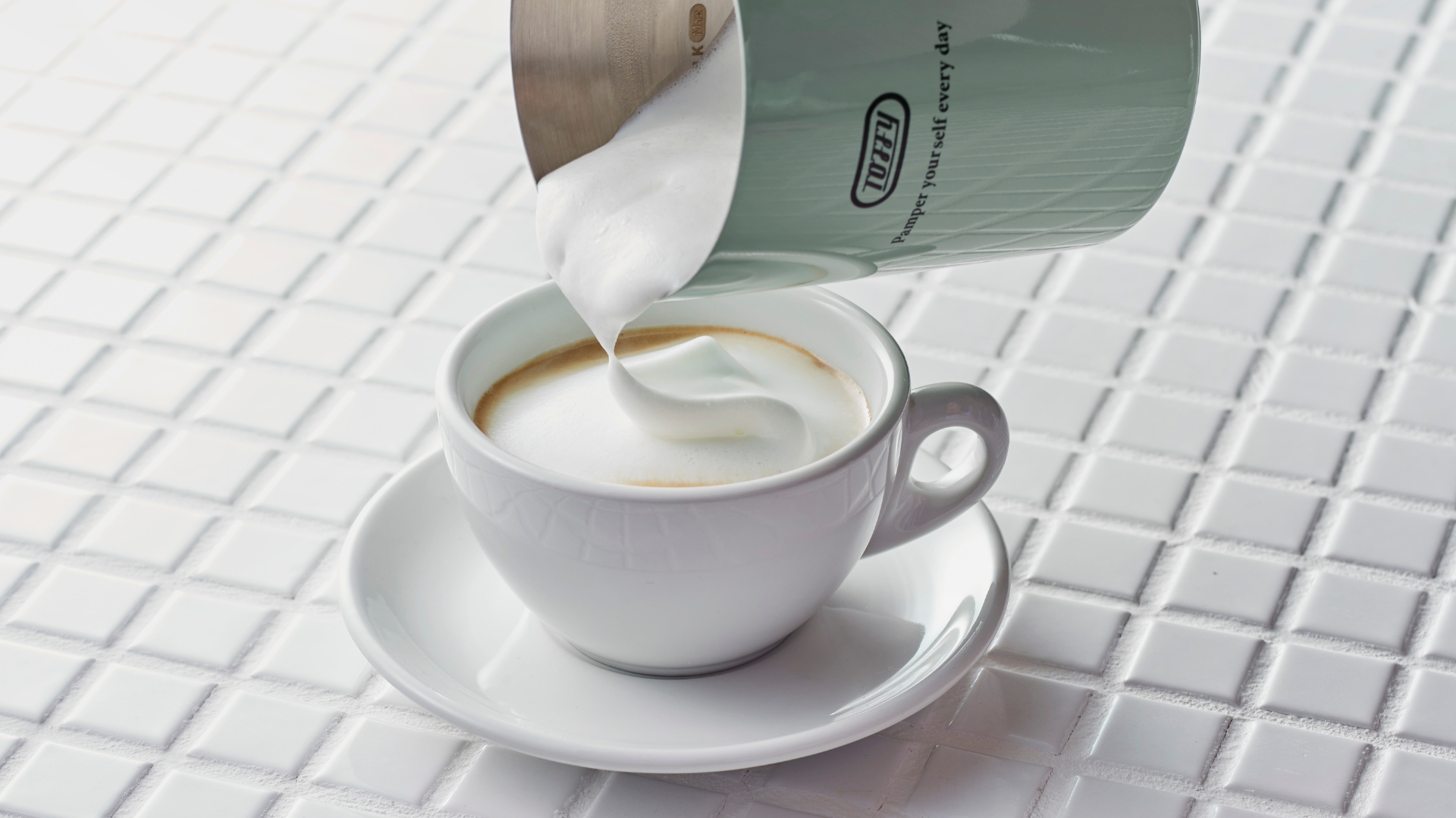 Amazon | 【Toffy/トフィー】 ミルクフォーマーマグ K-MF1 マグカップ